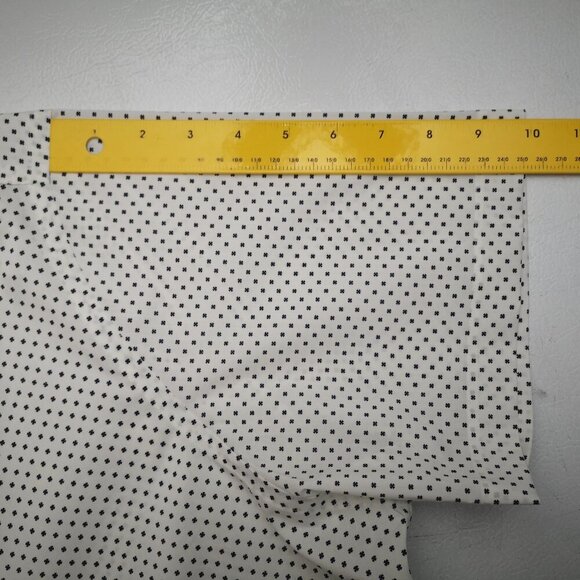 NWOT Lucky Brand Men's Size XXL (18-18 1/2) White w/ Black Tailored Fit Shirt - Picture 9 of 10